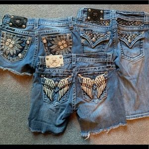 All 3 pair of shorts sold together.